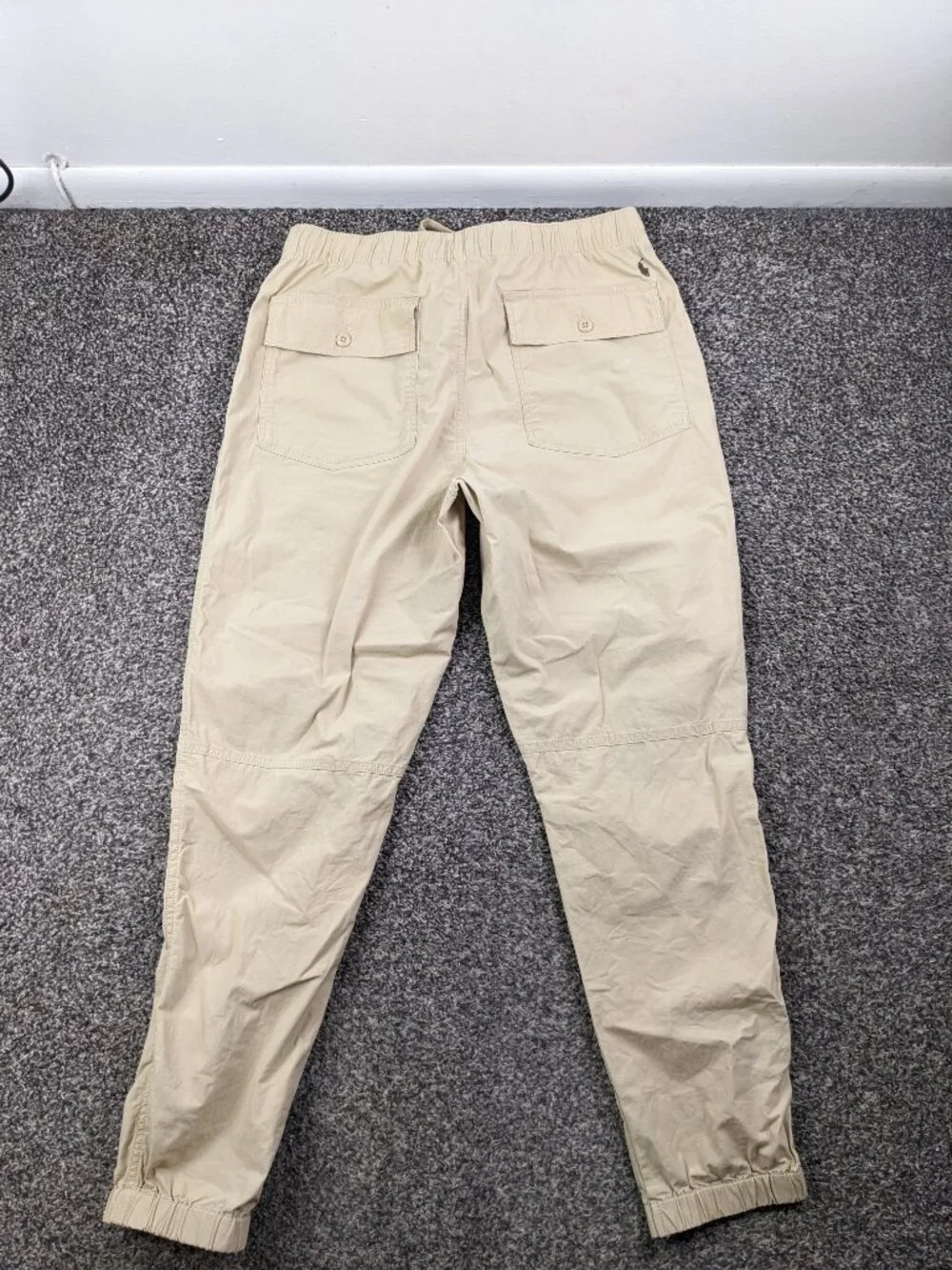 Polo Ralph Lauren Relaxed Fit Poplin Jogger Pants Mens M Elastic Waist Utility